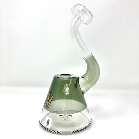 AFM 7.5" Spaceship Glass Bubbler with Colored Accents - Front View