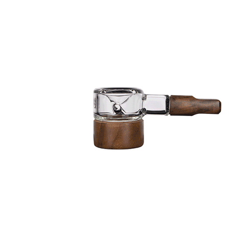 MJ Arsenal Alpine Series Granby Spoon Pipe with Borosilicate Glass, Side View