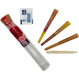 CaliGreenGold Organic Rose Petal King Cones 3-Pack | Natural Aroma & Vibrant Colors