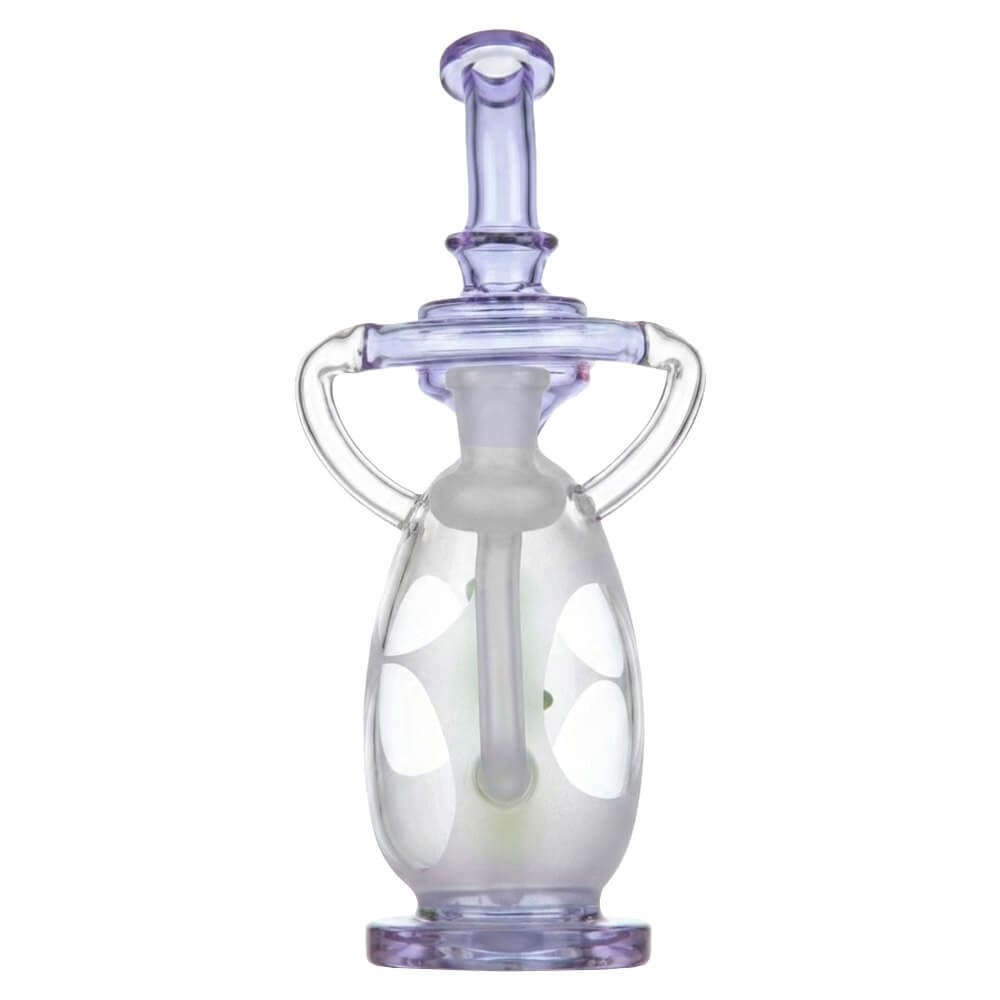 Glassic 7.8'' Heady Dino Recycler Egg Dab Rig