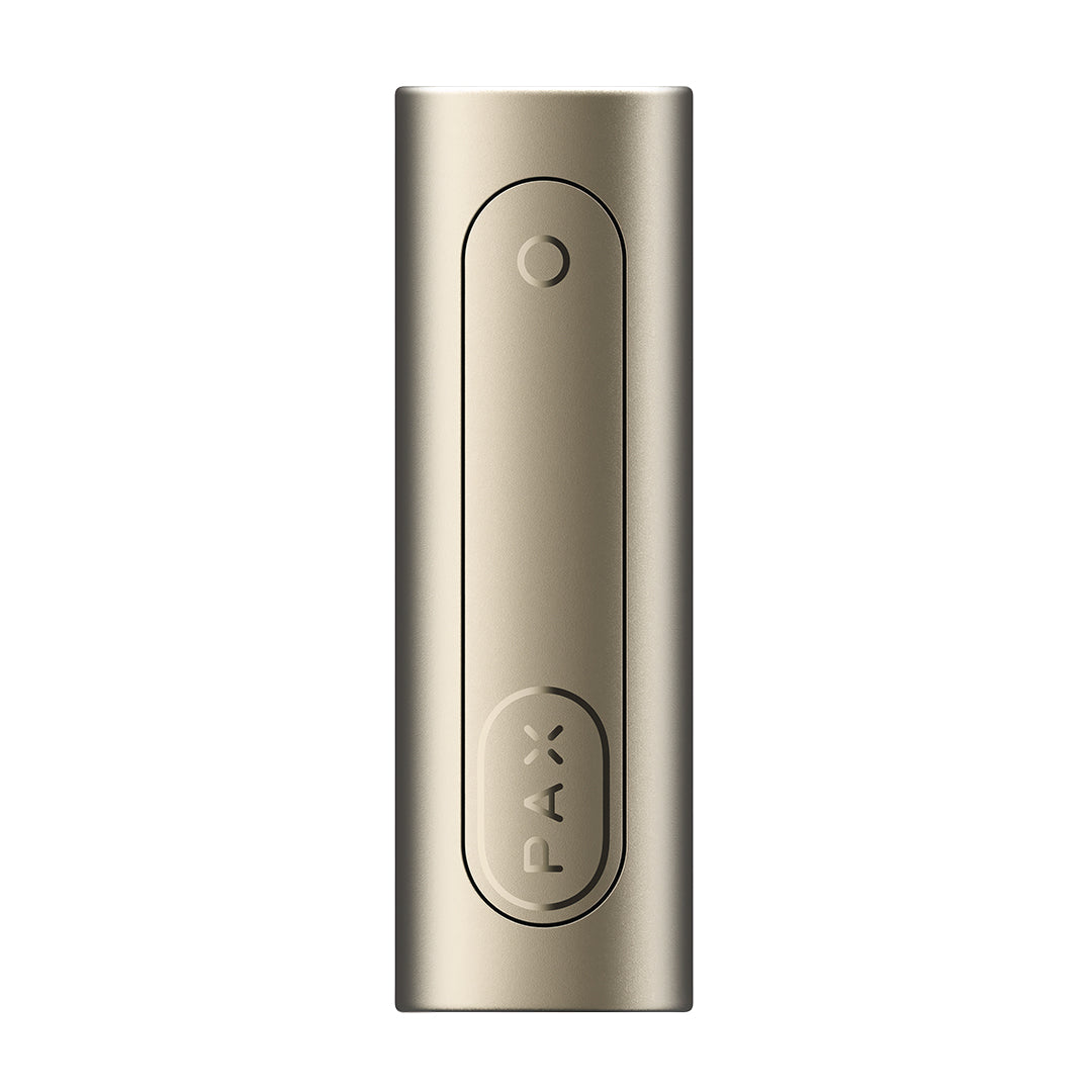 PAX Flow dry herb vaporizer in hand
