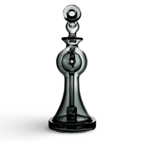 Charcoal Apollo Mini Rig by MJ Arsenal - 90 Degree Joint - Front View on White Background
