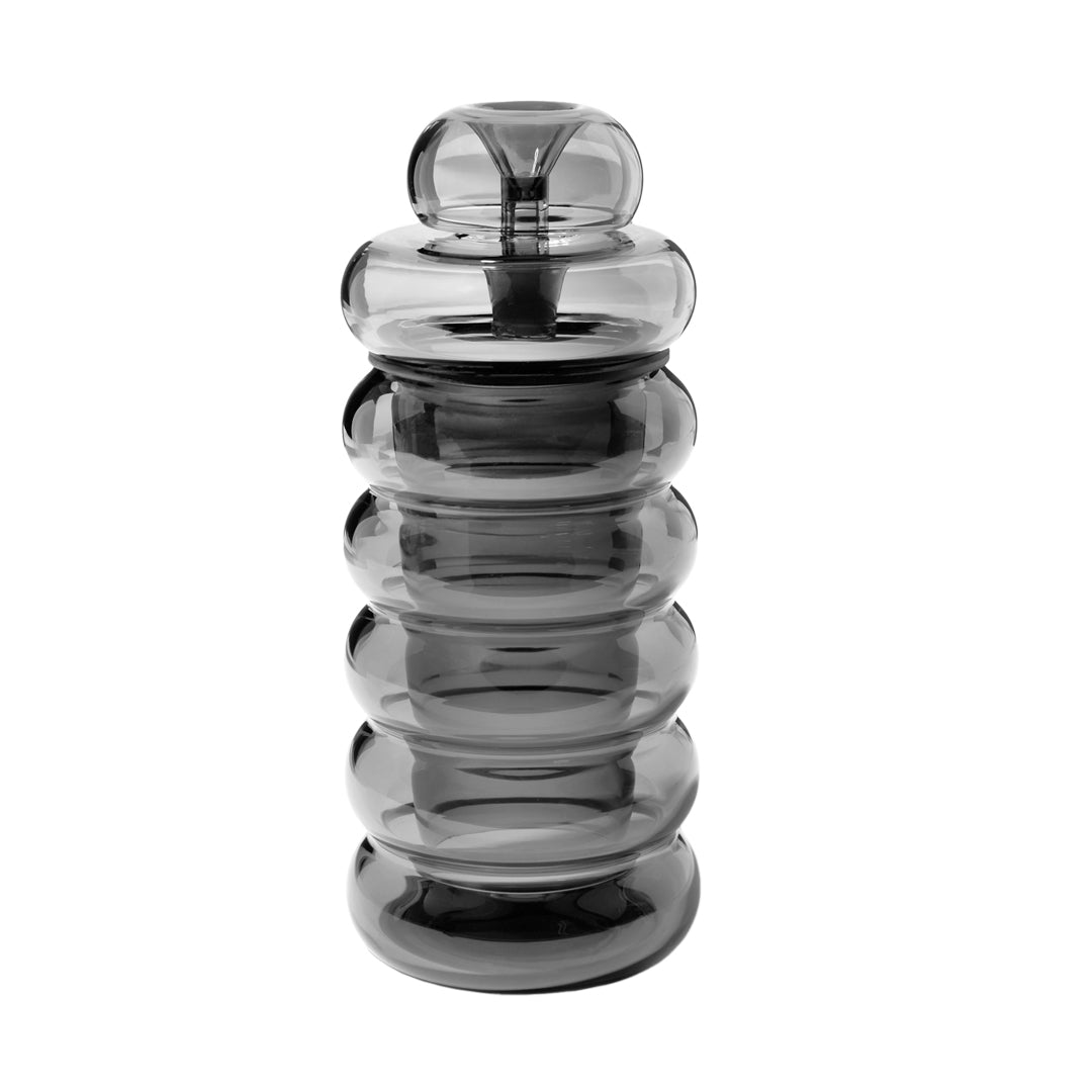 NWTN Home Bolla borosilicate glass gravity bong with bubble-inspired Memphis design