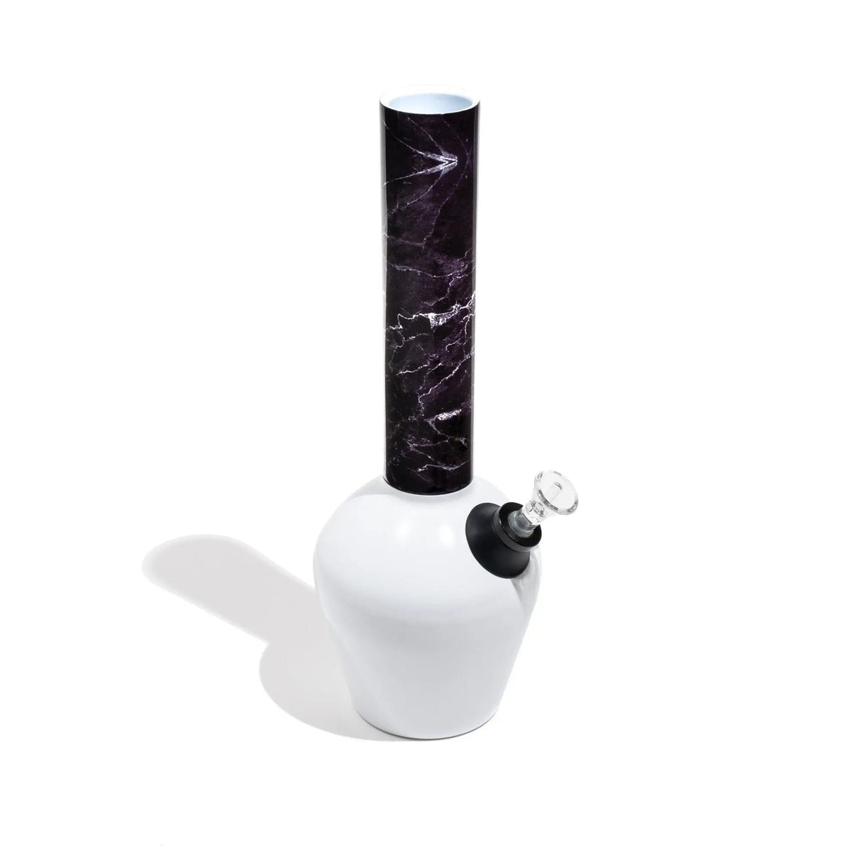 Chill Steel Pipes Black Marble Neckpiece for Bong - Mix & Match Series, Standard Size