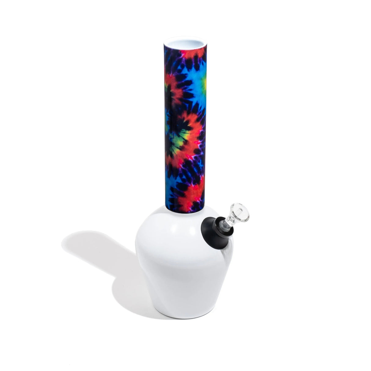 Chill Steel Pipes Classic Tie Dye Neckpiece, Mix & Match Series, with Deep Bowl - Side View