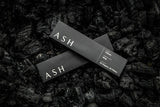 ASH King Classic Rolling Papers, organic rice material, portable design, on textured background