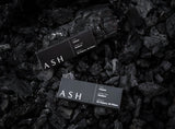 Ash Rolling Papers Medium Classic Box on charcoal background, organic unbleached rice paper