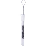 Snowtree cleaning brush for downstems and more with sturdy bristles, front view on white background