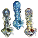 The "Cosmic Marble" Heavy Glass Pipe