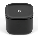 PAX Stash Jar Large - Sleek Black, Airtight Storage Container, Front View on White Background