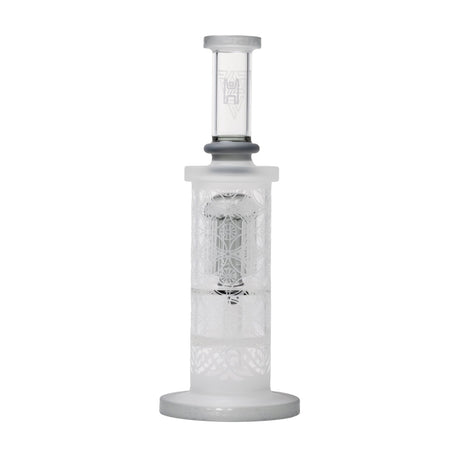 Human Grade Sacred Straight Sandblasted Glass Dab Rig