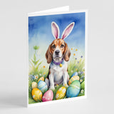 Beagle Easter Egg Hunt Greeting Cards Pack of 8