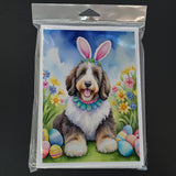 Bernedoodle Easter Egg Hunt Greeting Cards Pack of 8