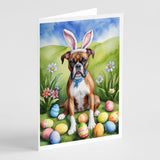 Boxer Easter Egg Hunt Greeting Cards Pack of 8