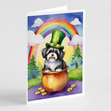 Havanese St Patrick's Day Greeting Cards Pack of 8