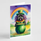 Puli St Patrick's Day Greeting Cards Pack of 8