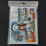 Basset Hound The Chef Greeting Cards Pack of 8