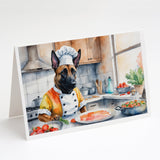 Belgian Malinois The Chef Greeting Cards Pack of 8