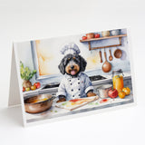 Bernedoodle The Chef Greeting Cards Pack of 8