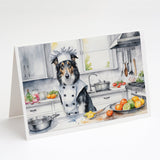 Borzoi The Chef Greeting Cards Pack of 8