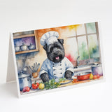 Bouvier des Flandres The Chef Greeting Cards Pack of 8