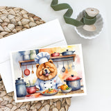 Chow Chow The Chef Greeting Cards Pack of 8