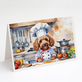 Cockapoo The Chef Greeting Cards Pack of 8