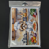 Lhasa Apso The Chef Greeting Cards Pack of 8