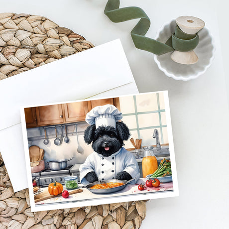 Puli The Chef Greeting Cards Pack of 8