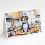 Saluki The Chef Greeting Cards Pack of 8