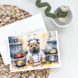 Shar Pei The Chef Greeting Cards Pack of 8