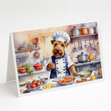 Welsh Terrier The Chef Greeting Cards Pack of 8