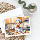 Wheaten Terrier The Chef Greeting Cards Pack of 8