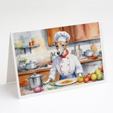 Whippet The Chef Greeting Cards Pack of 8