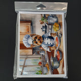 Yorkie Yorkshire Terrier The Chef Greeting Cards Pack of 8