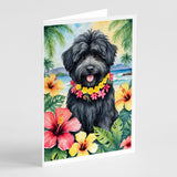 Puli Luau Greeting Cards Pack of 8