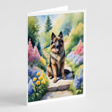 Belgian Tervuren Spring Path Greeting Cards Pack of 8