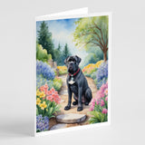 Cane Corso Spring Path Greeting Cards Pack of 8