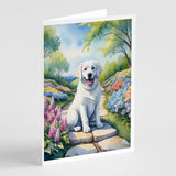 Kuvasz Spring Path Greeting Cards Pack of 8