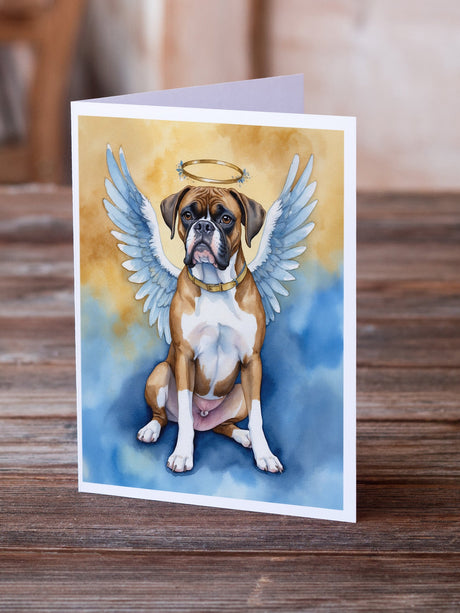 Boxer My Angel Greeting Cards Pack of 8