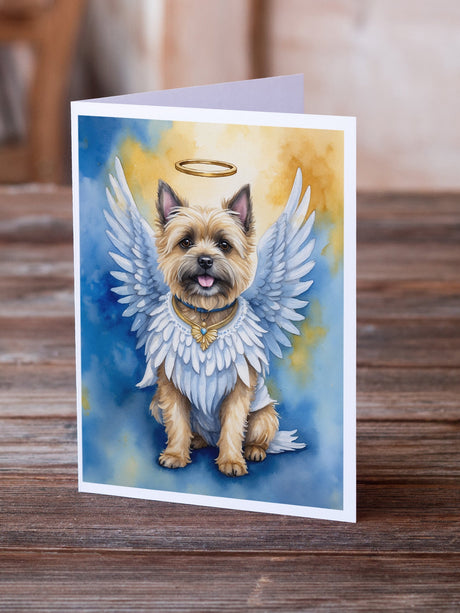 Cairn Terrier My Angel Greeting Cards Pack of 8