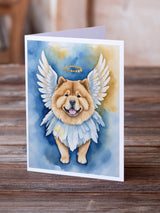 Chow Chow My Angel Greeting Cards Pack of 8