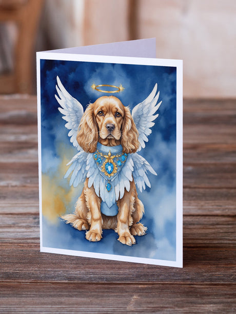 Cocker Spaniel My Angel Greeting Cards Pack of 8