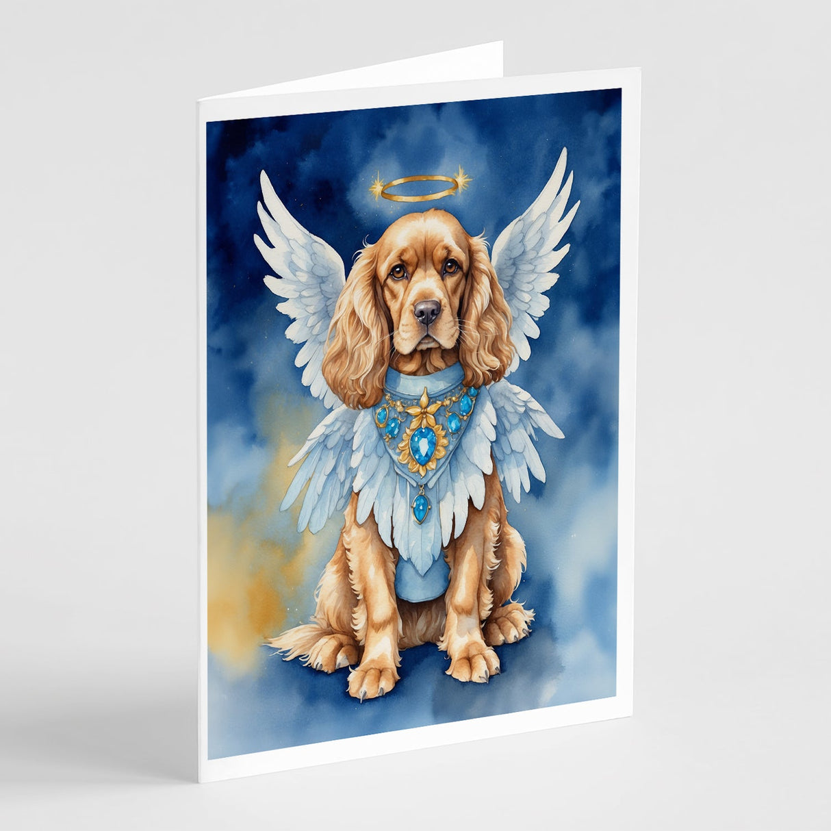 Cocker Spaniel My Angel Greeting Cards Pack of 8