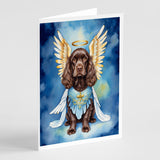 Cocker Spaniel My Angel Greeting Cards Pack of 8