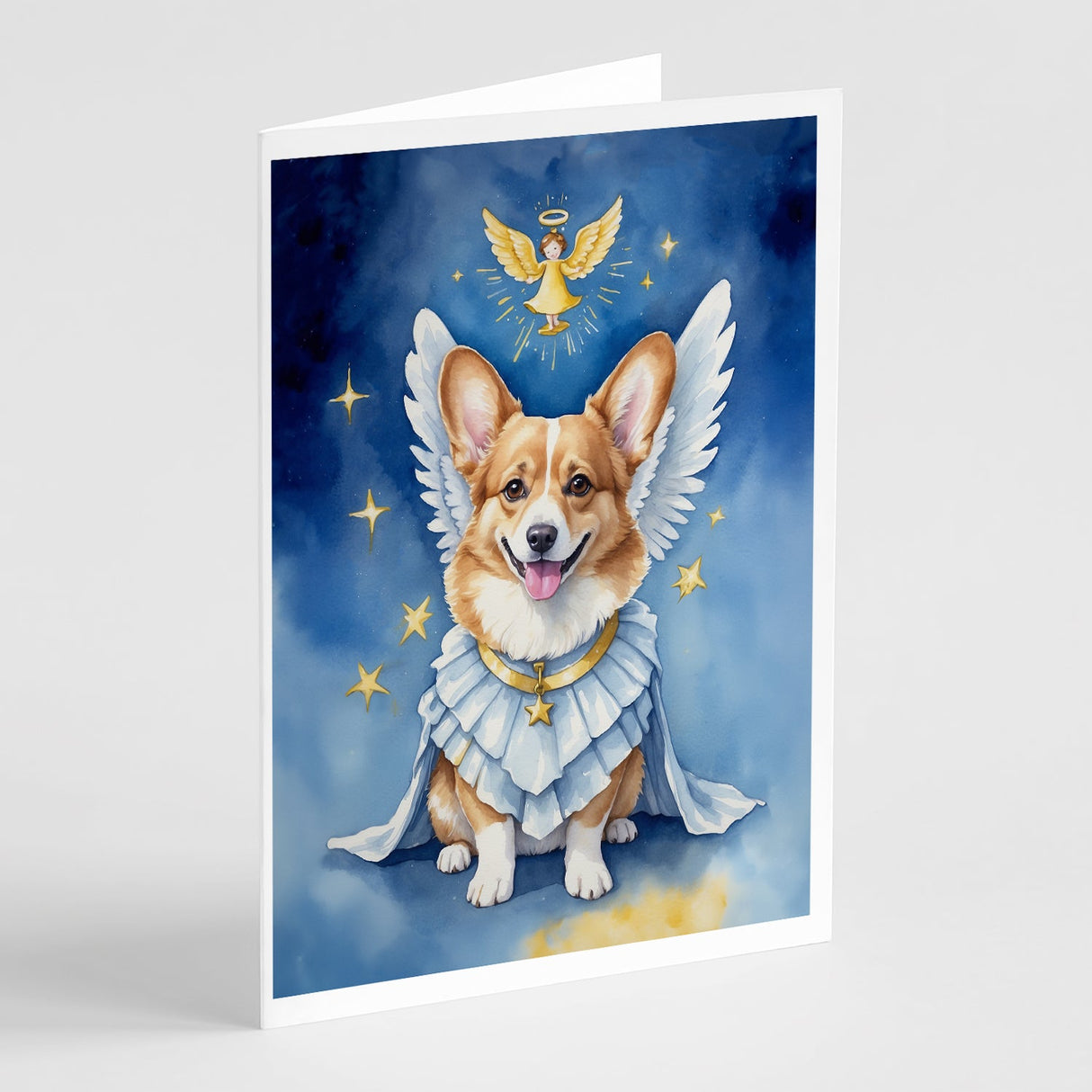 Corgi My Angel Greeting Cards Pack of 8