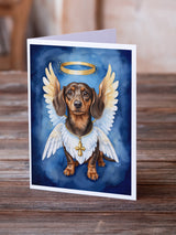 Dachshund My Angel Greeting Cards Pack of 8