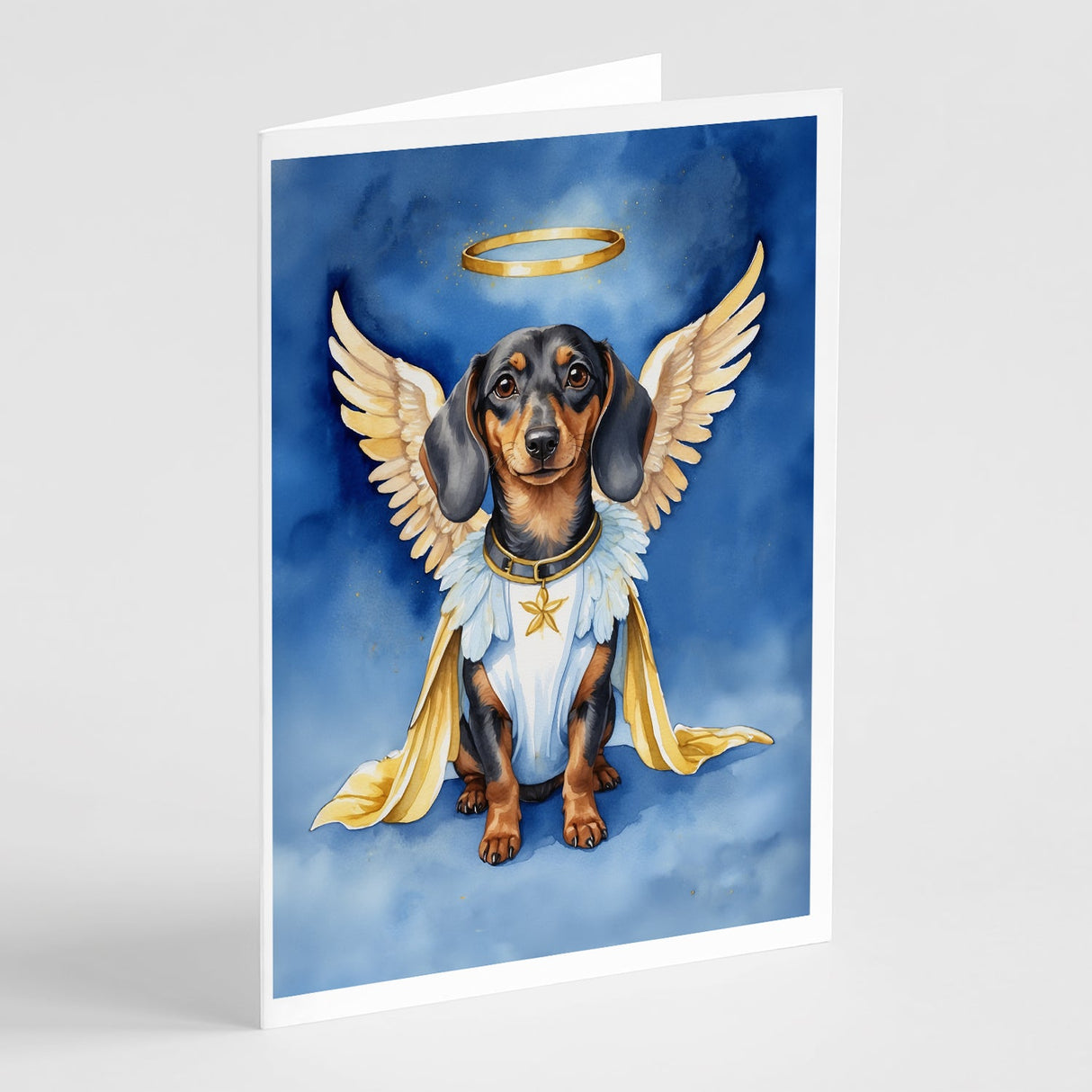 Dachshund My Angel Greeting Cards Pack of 8