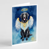 Flat-Coated Retriever My Angel Greeting Cards Pack of 8