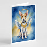 Fox Terrier My Angel Greeting Cards Pack of 8